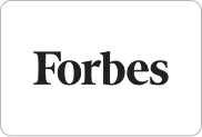 Logo of Forbes, one of the media in which customers of our PR services are featured.