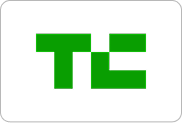 Logo of TechCrunch, one of the media in which our tech PR clients are featured.